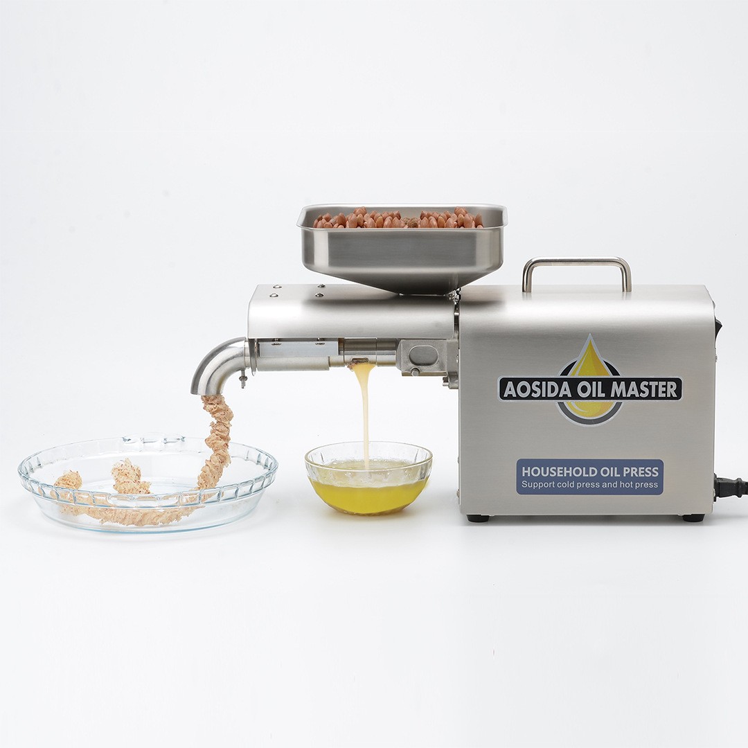 工厂批发不锈钢榨油机批发全自动小型商用榨油机小型不锈钢榨油机图2