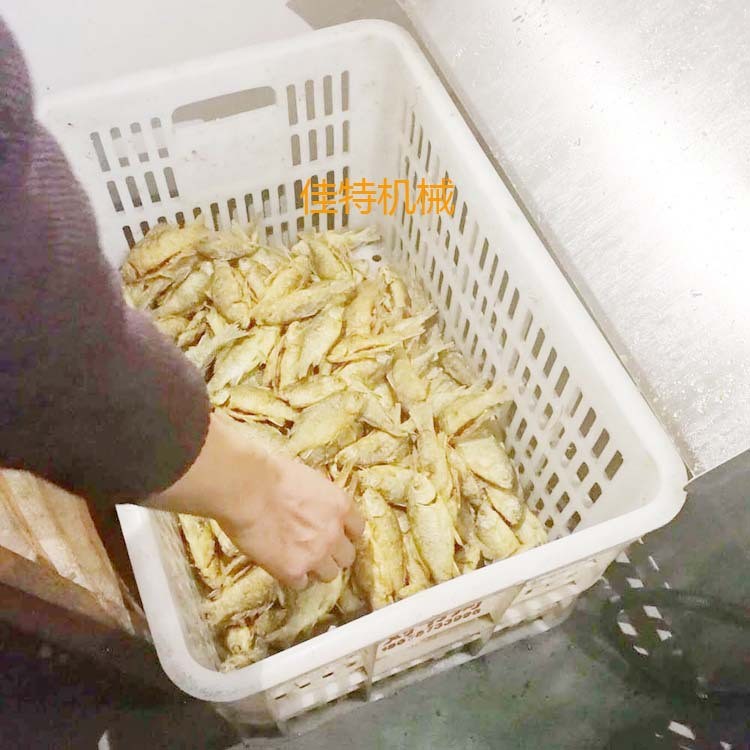 全自动虾片油炸生.产线电加热薯片油炸机锅商用小龙虾油炸流水.线图4