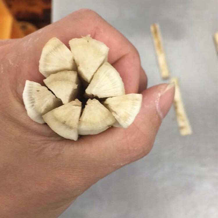 现货牛蒡分瓣机 果蔬加工设备 分半切片一体机 牛蒡分段机图3