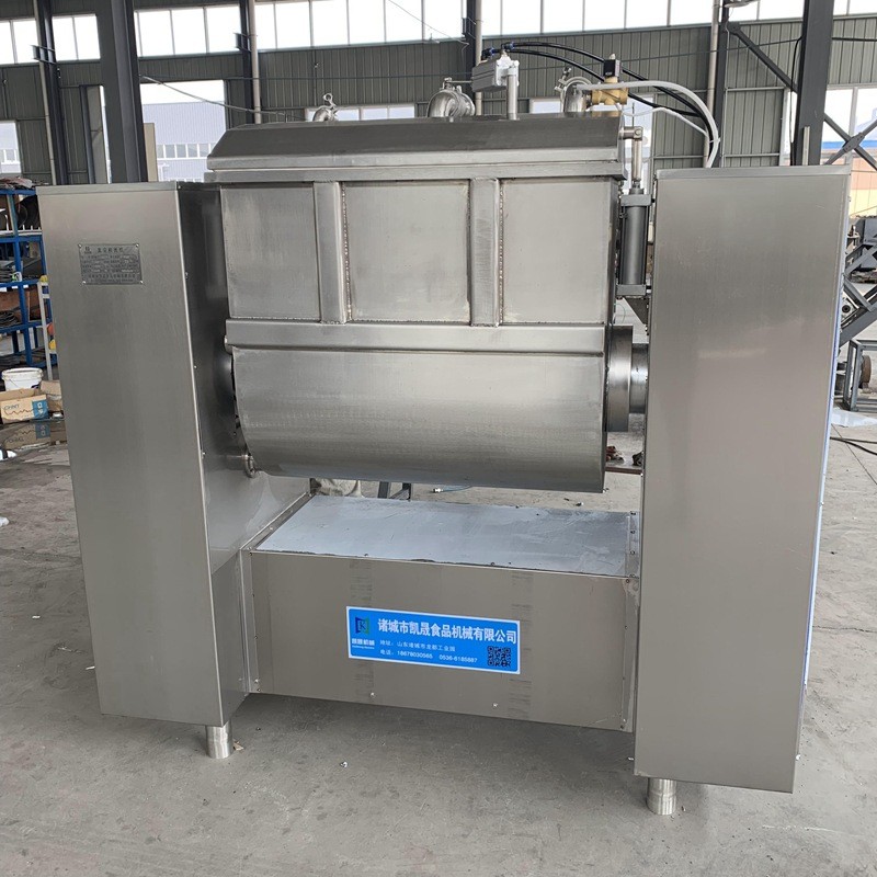 月饼和面机 双速不锈钢卧式大型和面机商用50斤自动揉面搅面设备图4