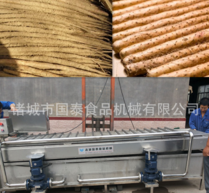 麻山药毛辊水洗机 铁杆山药清洗机 山药清洗机子 山药水洗机图5