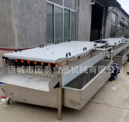 蠡县麻山药蔬菜清洗机 铁杆山药清洗机 山药清洗设备 毛辊清洗机图4