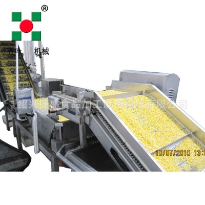 糯玉米切段蒸煮成套流水线 玉米加工设备 全自动即食玉米漂烫线wp