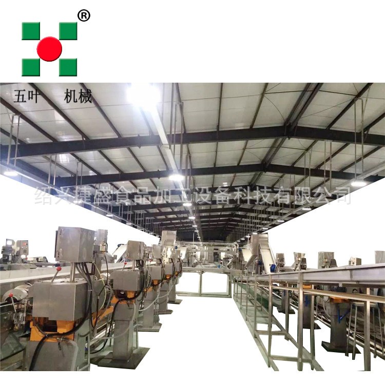 糯玉米切段蒸煮成套流水线 玉米加工设备 全自动即食玉米漂烫线wp图5