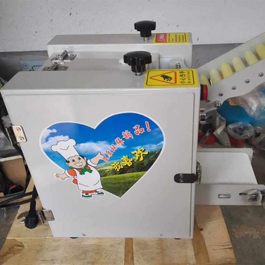 发面式包子皮擀面皮机 不锈钢馄饨水饺皮机 小型家用饺子皮机图3