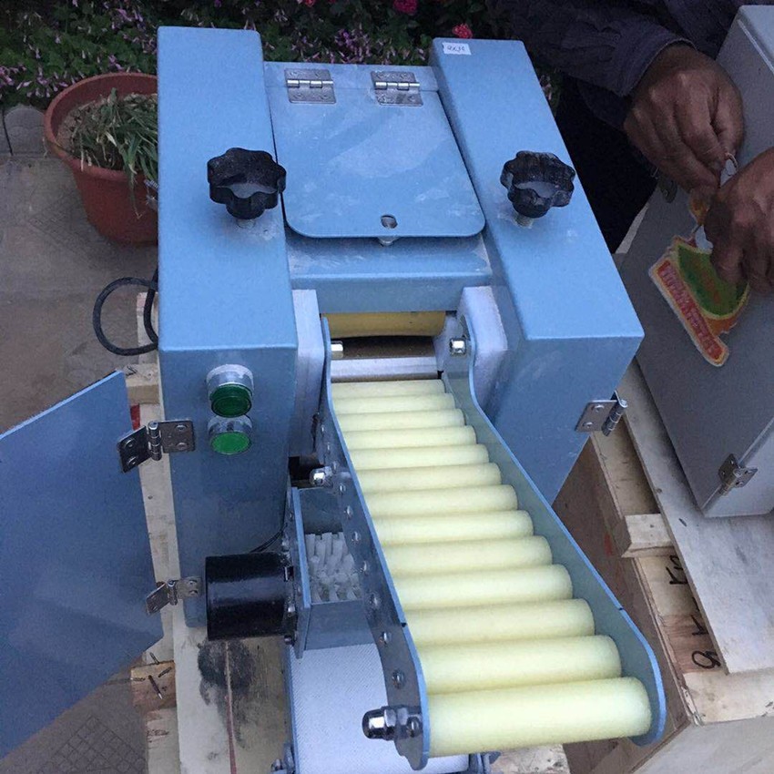 发面式包子皮擀面皮机 不锈钢馄饨水饺皮机 小型家用饺子皮机图2