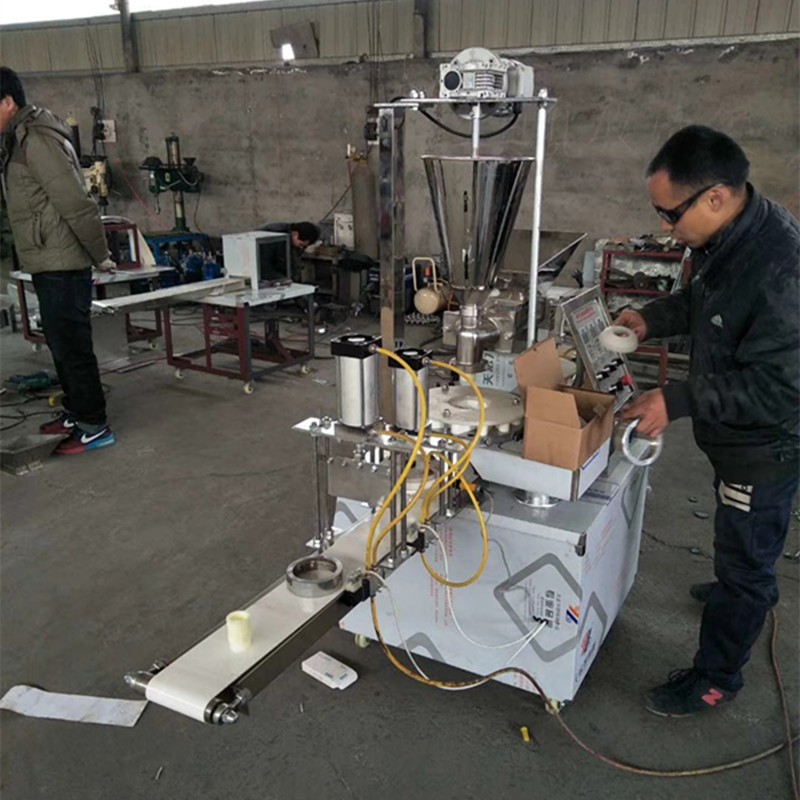 包子馒头拍饼一体机 自动不锈钢12褶小笼包机 包子蒸包机厂家发货图2