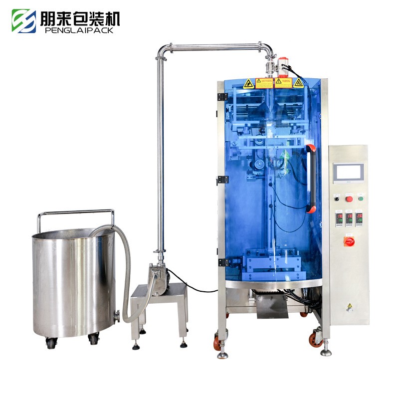 全自动大型酱料漱口水番茄酱高度包装机高精度称重颗粒粉末包装机图4