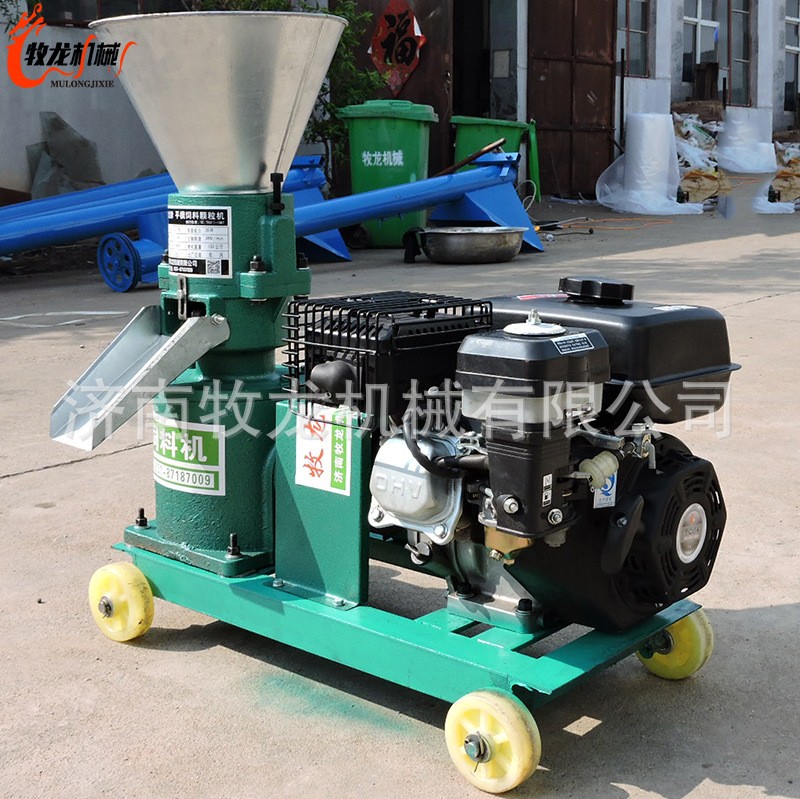 汽油款小型饲料颗粒机 饲料加工机 牛羊鸡鸭鱼兔子猪饲料颗粒机图3