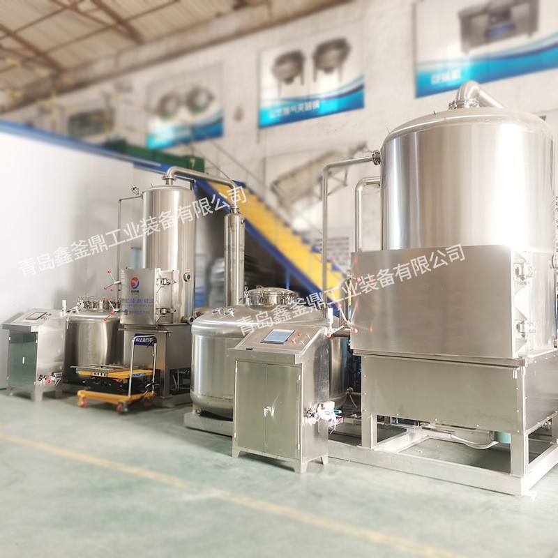 鑫釜鼎真空低温油炸机 山药脆片加工设备 水果干真空低温脱水设备图4