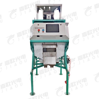 大米智选机智能CCD粮食异物检测机异色颗粒分离PLC操作分选效果好