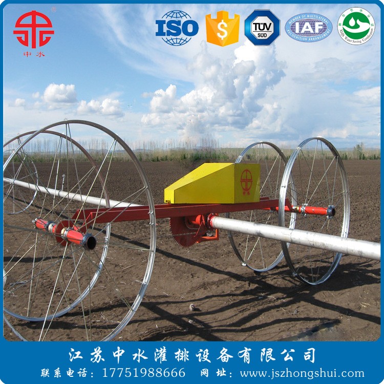 滚移式喷灌机，厂家直销，农业喷灌机械，喷灌机价格图2