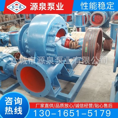 水泵厂家供应400HW-7S（16寸）卧式混流泵大流量
