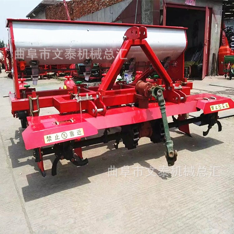 灭茬播种机 先灭茬后播种 四行玉米大豆灭茬播种机图4