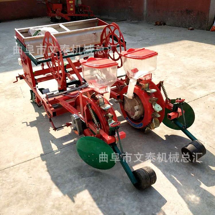 玉米大豆铺膜播种机 先覆膜后播种膜上粘玉米播种机甜玉米播种机图4