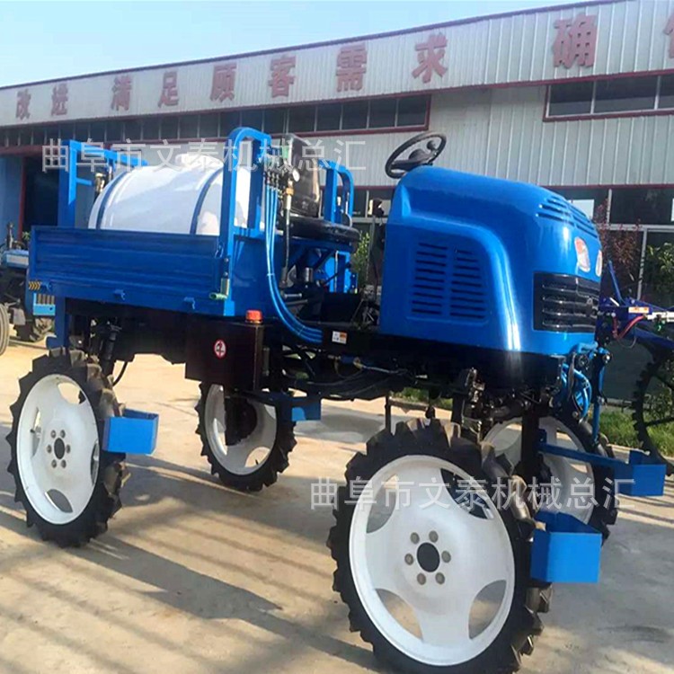 宽幅喷杆农用打药机 四轮自走柴油打药车 水稻打药机图4
