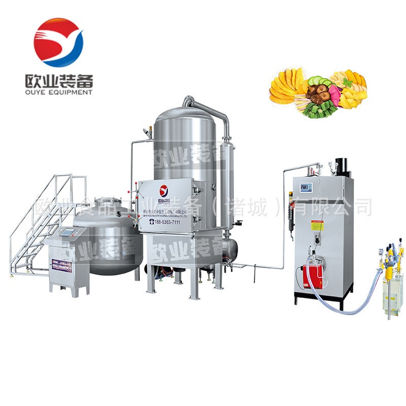 油炸果蔬脆片机器 低温真空油炸机 小型 大型都可定做 厂家直供图5