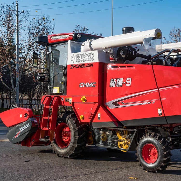 收割干净 不跑粮的收割机 中联收获4LZ-9B谷物联合收割机图4