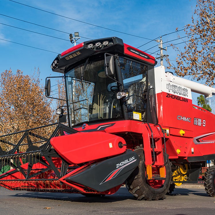收割干净 不跑粮的收割机 中联收获4LZ-9B谷物联合收割机图5