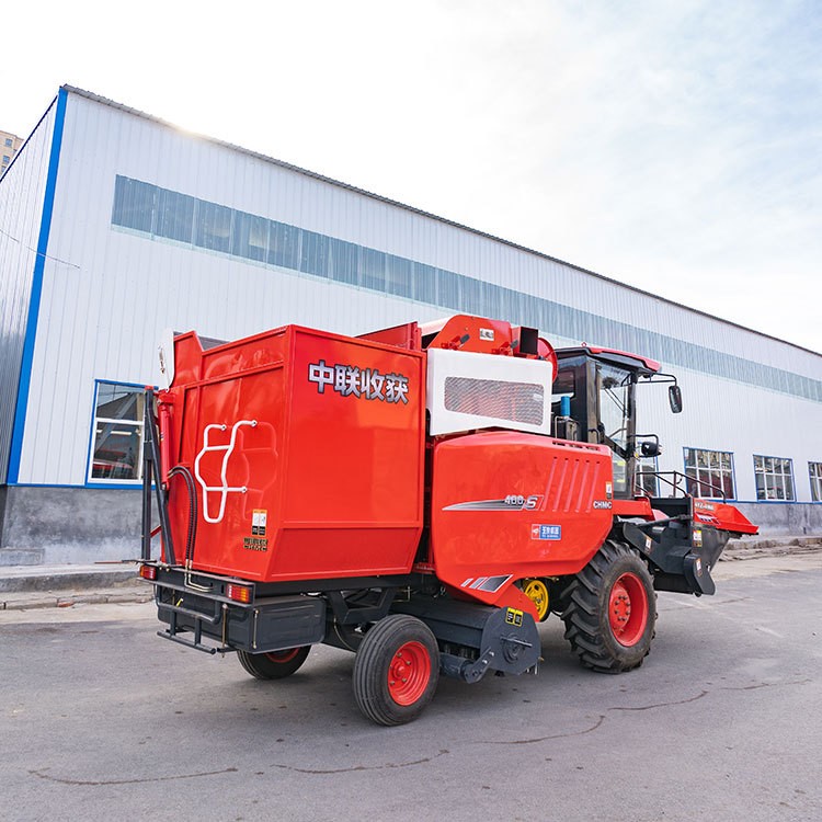 中联4YZ-4W大中型自走式玉米收获机茎穗兼收玉米收割机图2