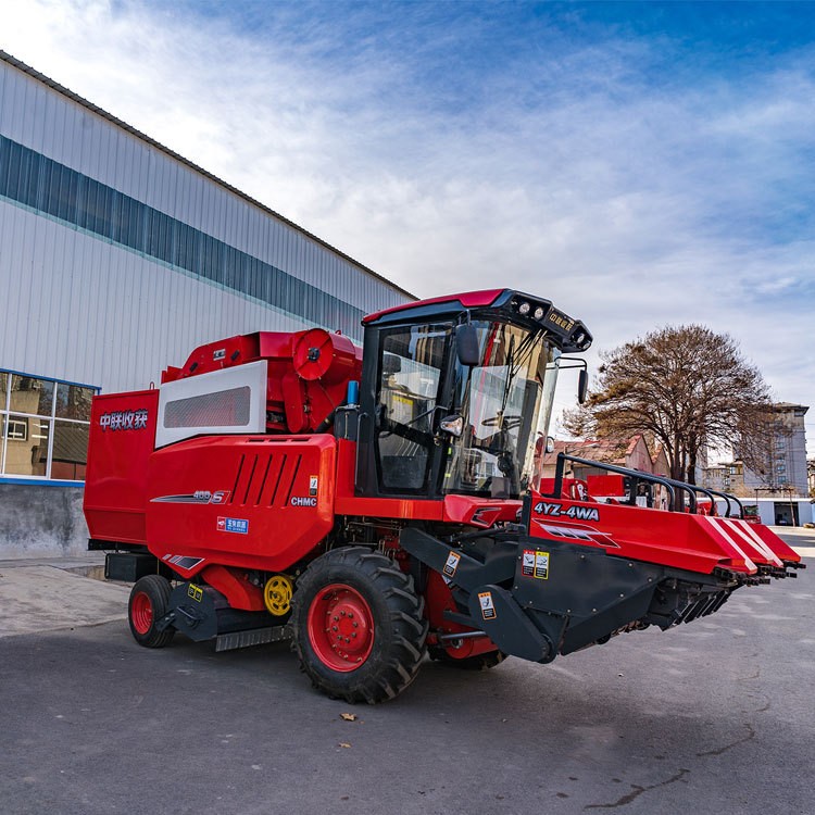 中联4YZ-4W大中型自走式玉米收获机茎穗兼收玉米收割机图4
