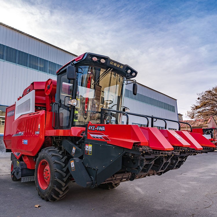 中联4YZ-4W大中型自走式玉米收获机茎穗兼收玉米收割机图3