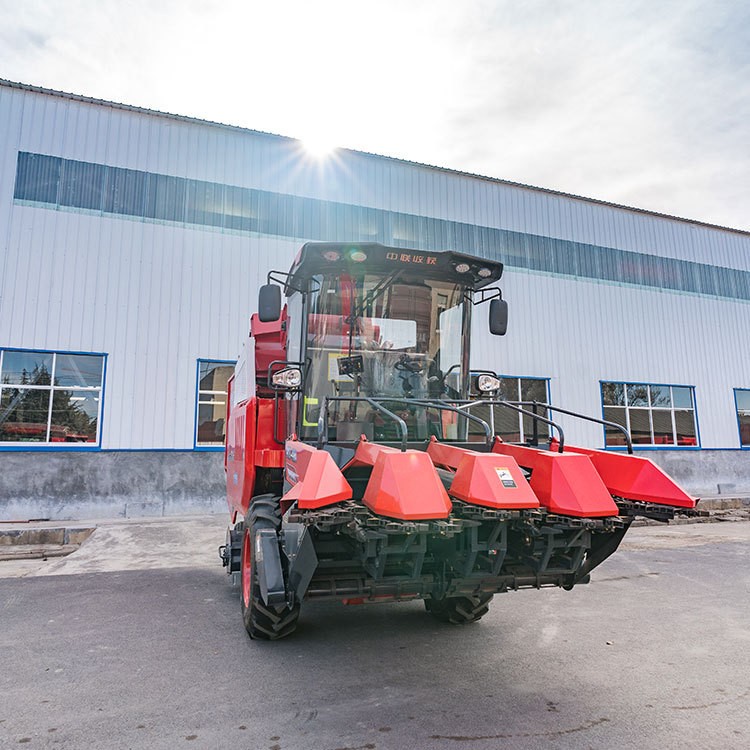中联4YZ-4W大中型自走式玉米收获机茎穗兼收玉米收割机图5