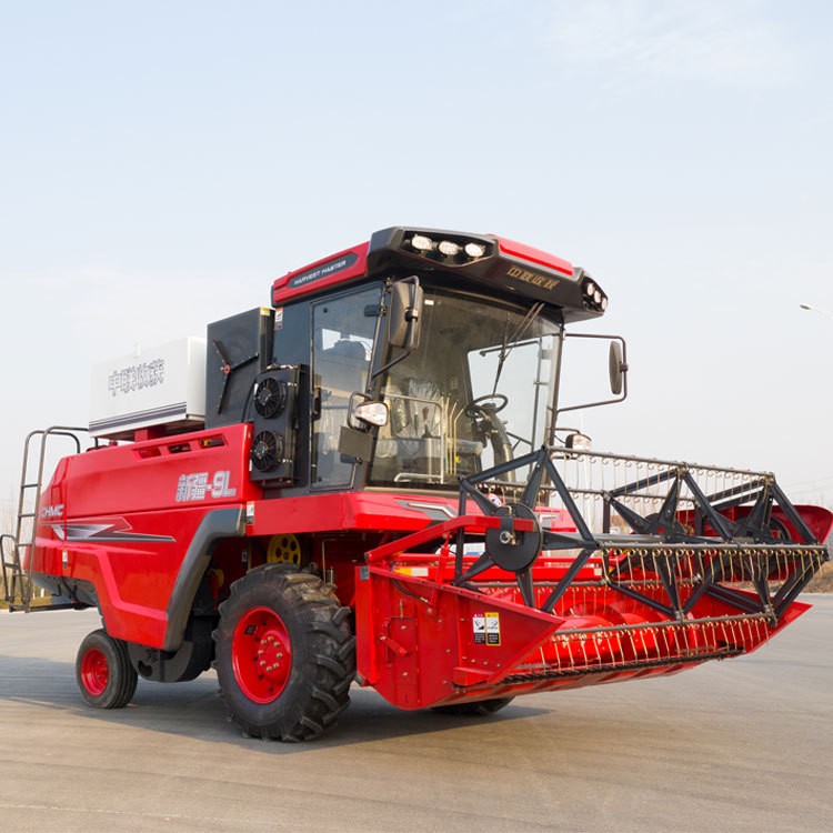 中联全自动联合收割机4LZ-9L 小麦大豆谷物收货机 轮式收割机械图2