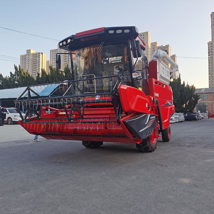 中联全自动联合收割机4LZ-9L 小麦大豆谷物收货机 轮式收割机械图3