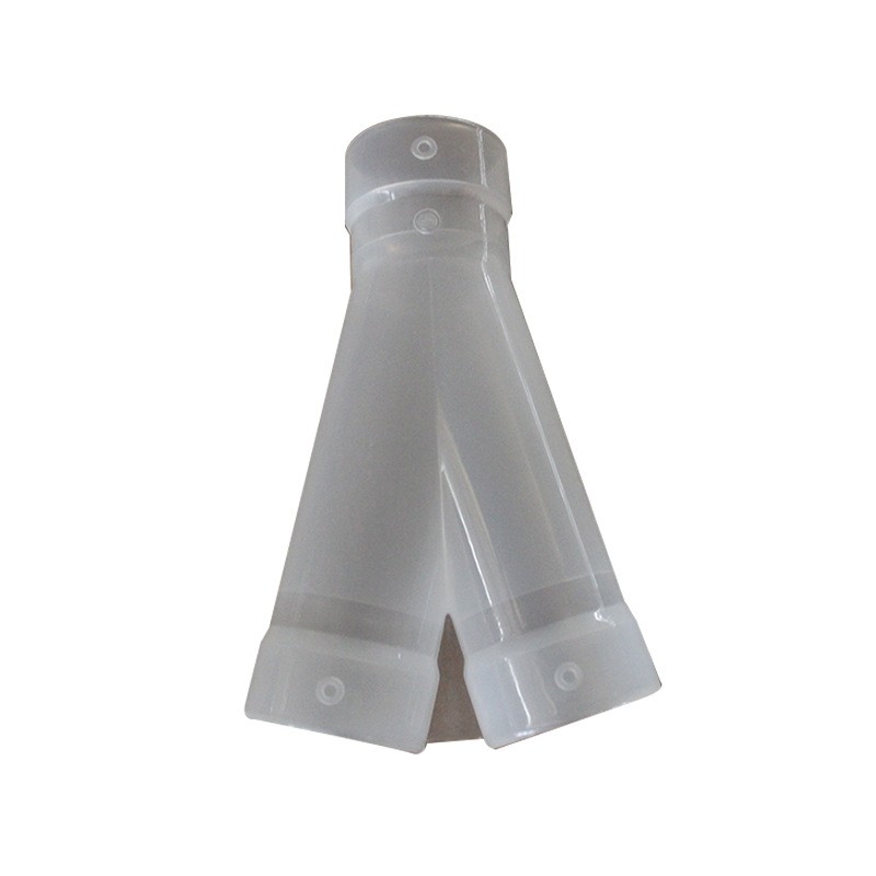 猪舍用下料三通自动养殖料线配件下料分离器人字形三通 Y型分料管图4