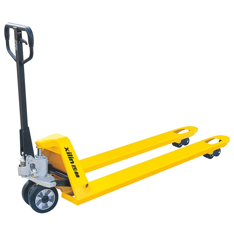 2 吨3 吨叉车手动液压搬运车地牛手推车油压托盘车加厚锰钢板拖车图5