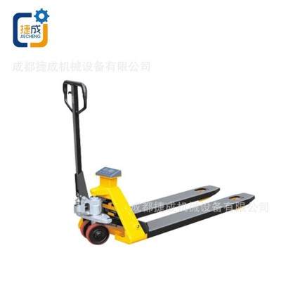 捷成叉车 304不锈钢手动搬运车BFS2.5T 不锈钢托盘车地 成都直销