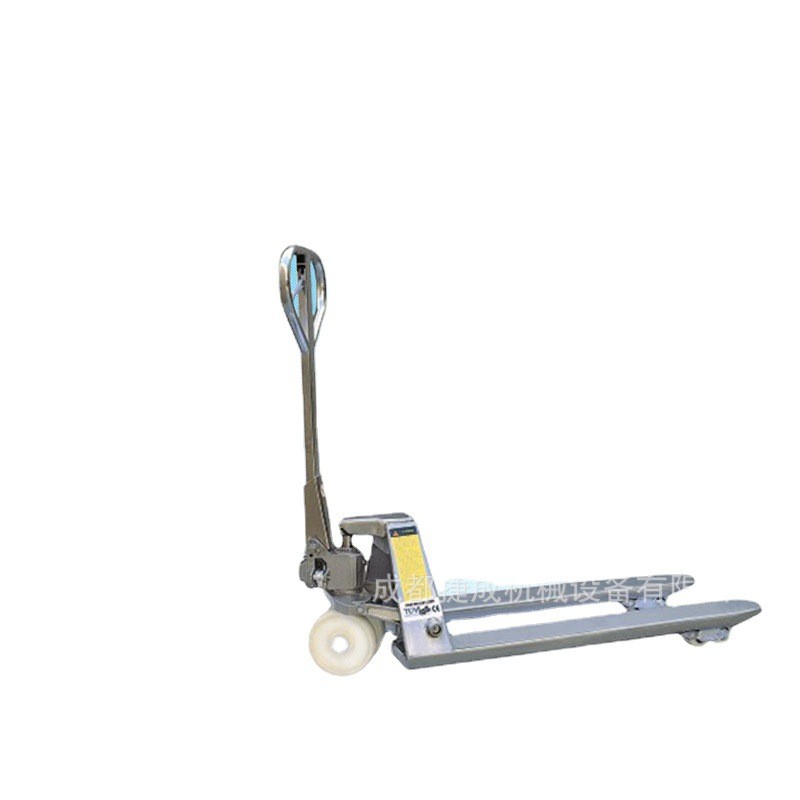 捷成叉车 304不锈钢手动搬运车BFS2.5T 不锈钢托盘车地 成都直销图2