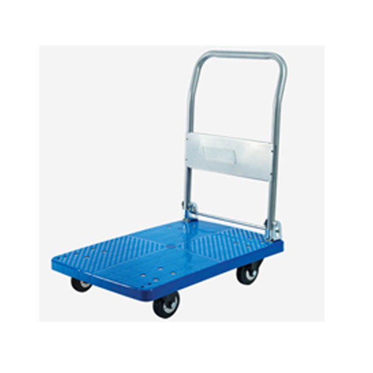 成都批发 物流手推车700*500静音胶板车 货物小推车电梯车工具车图2