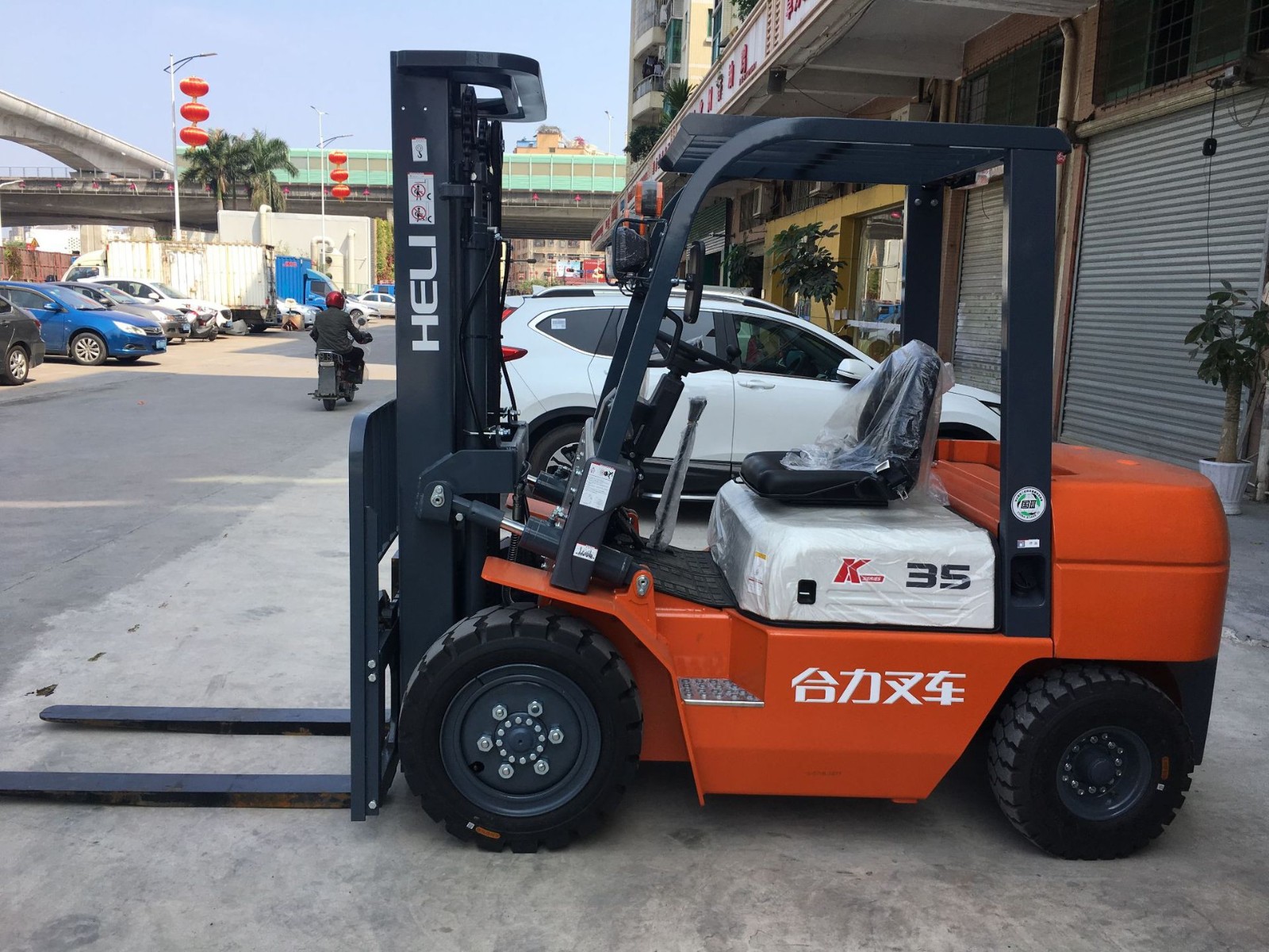 深圳厂价直销合力叉车、宝安沙井叉车批发、公明低价促销柴油叉车图2