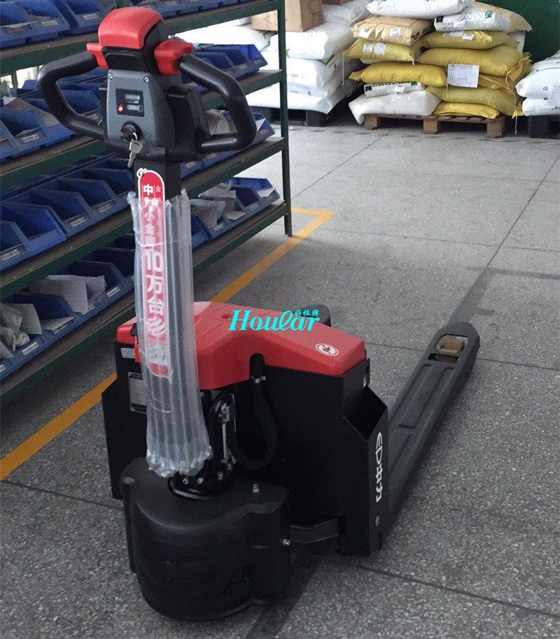 中力1.5吨步行式电动叉车全电动搬运车小金刚唧车托盘车自动叉车图3