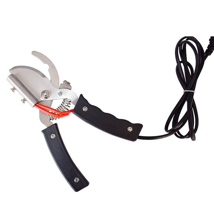 仔猪电热断尾钳 止血小猪剪尾钳 防漏电加热断尾剪养殖设备图5