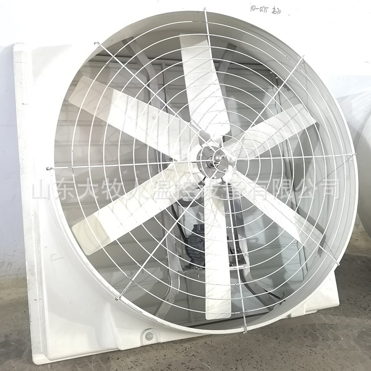 玻璃钢负压风机 网吧厂房排风扇 批发850型直连玻璃钢负压风机图4