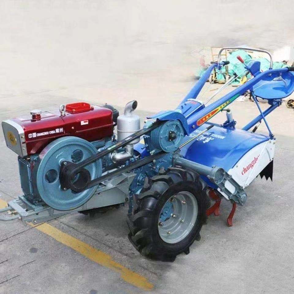 12 15 18马力东风型手扶拖拉机旋耕机小型开沟机农用机具柴油机图4