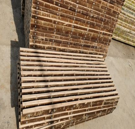 竹制羊床漏粪板养殖设备鸡鸭鹅棚竹排竹架架子竹篱笆竹板图5