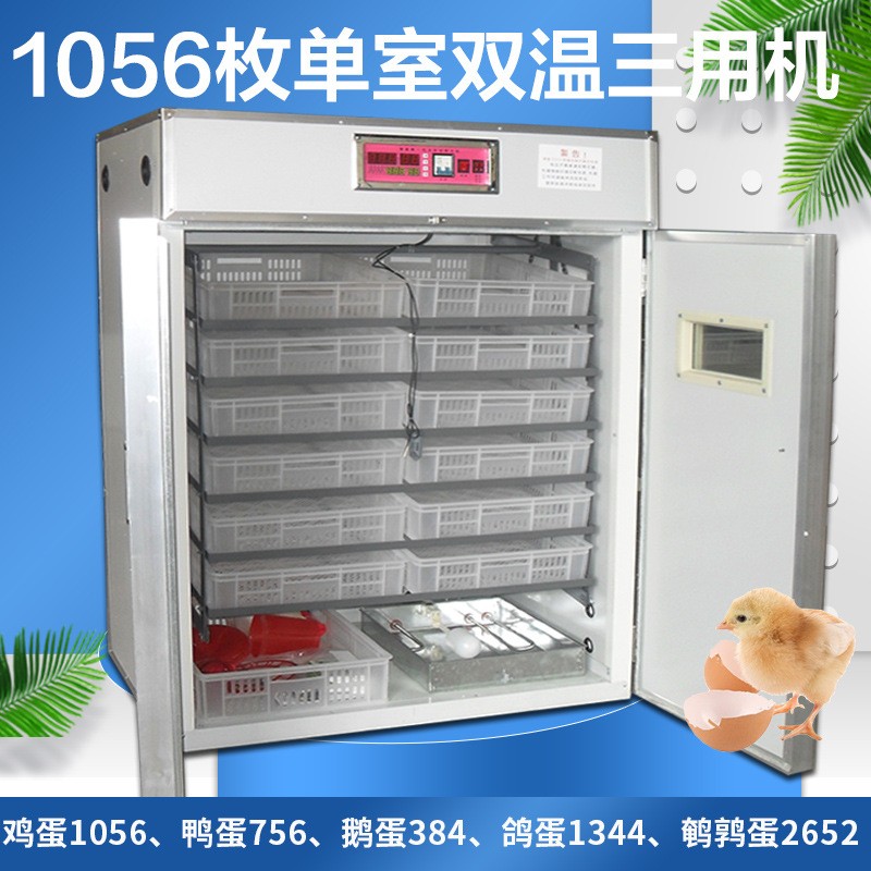 可定制1056枚鸡苗孵化机全自动孵化器小型家用孵化箱图2