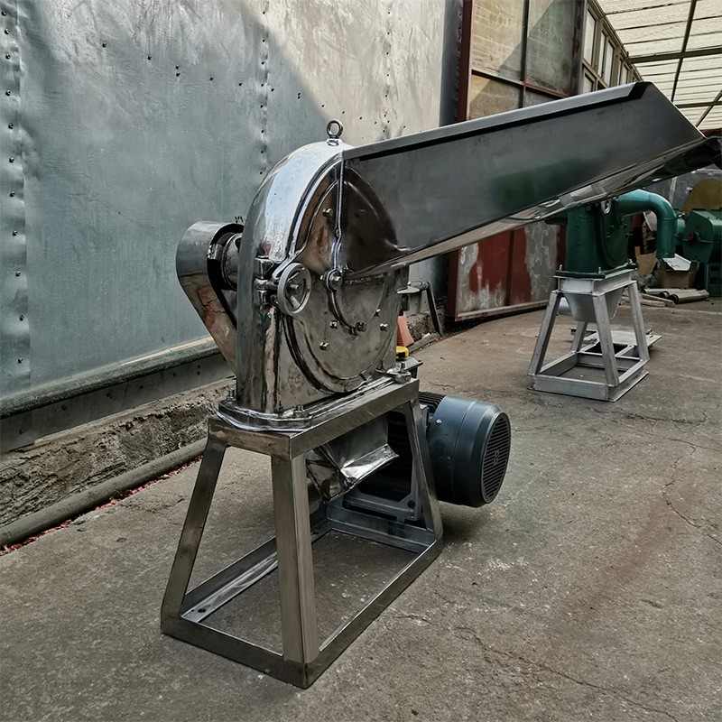 厂家直销304不锈钢磨粉机 三七中药材食品果蔬干打粉强力粉碎机图5