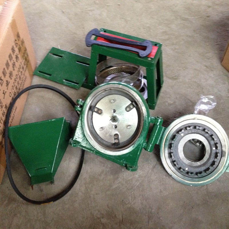 小型齿盘式粉碎机 立式电磨胡椒饲料玉米虾酱加工磨碎打粉磨粉机图2