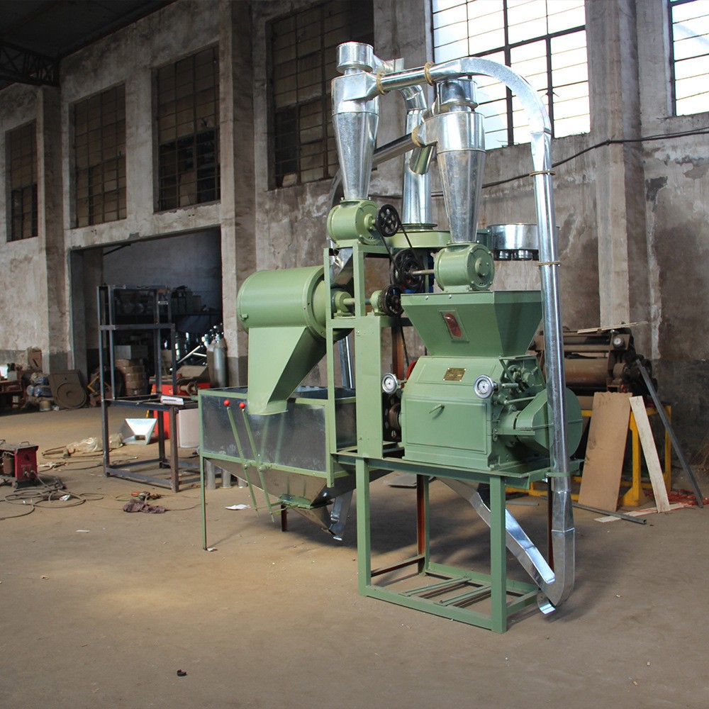 供应食品玉米大米粉碎机 6FD-40食品高粱磨粉机 粮食磨粉设备图3