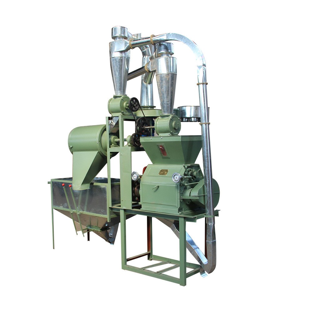 供应食品玉米大米粉碎机 6FD-40食品高粱磨粉机 粮食磨粉设备图4