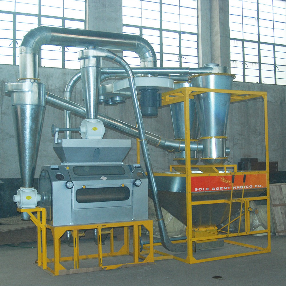 6FHL-60磨粉机 双喂料立箩提粉链轮磨粉机 加工磨粉设备图4