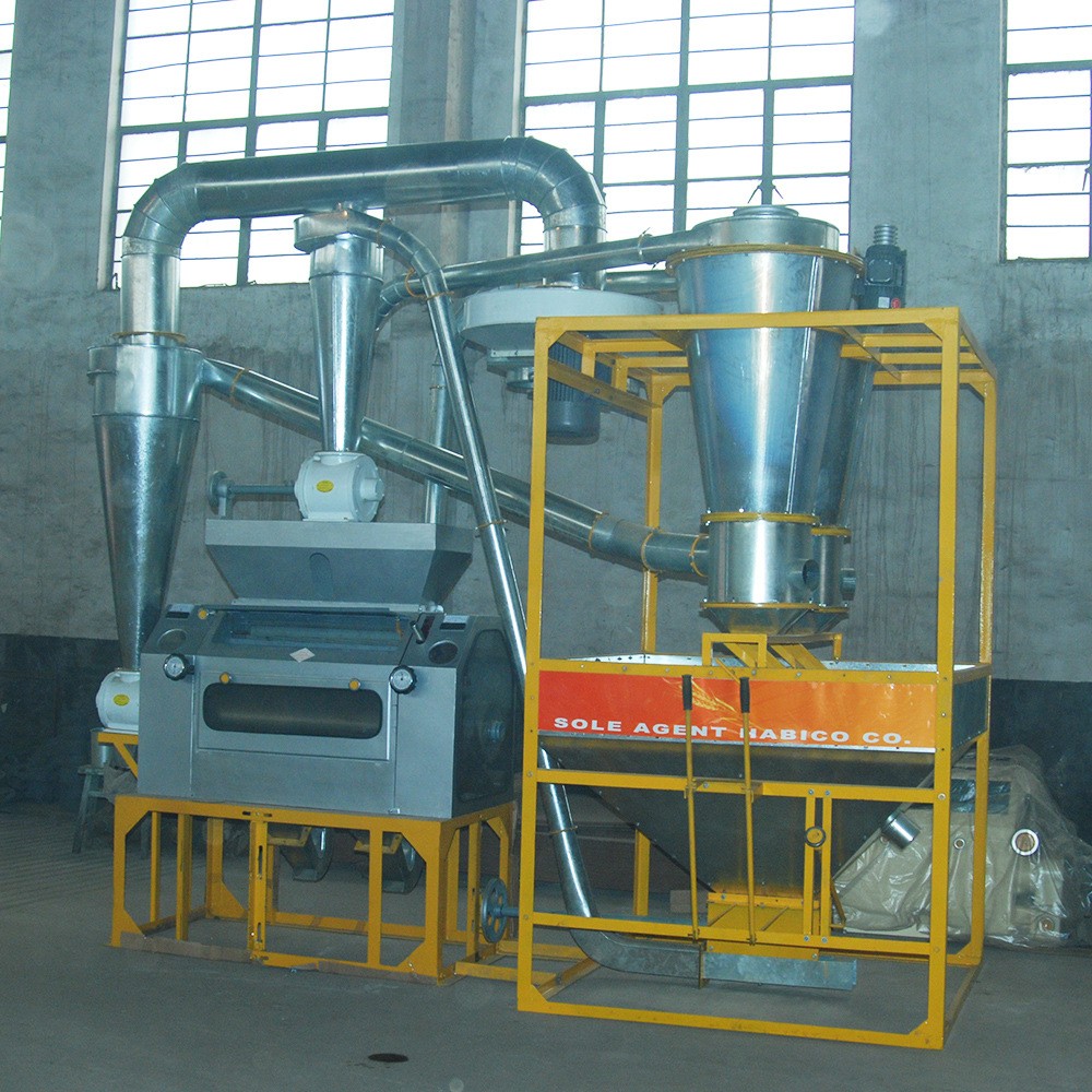 6FHL-60磨粉机 双喂料立箩提粉链轮磨粉机 加工磨粉设备图5