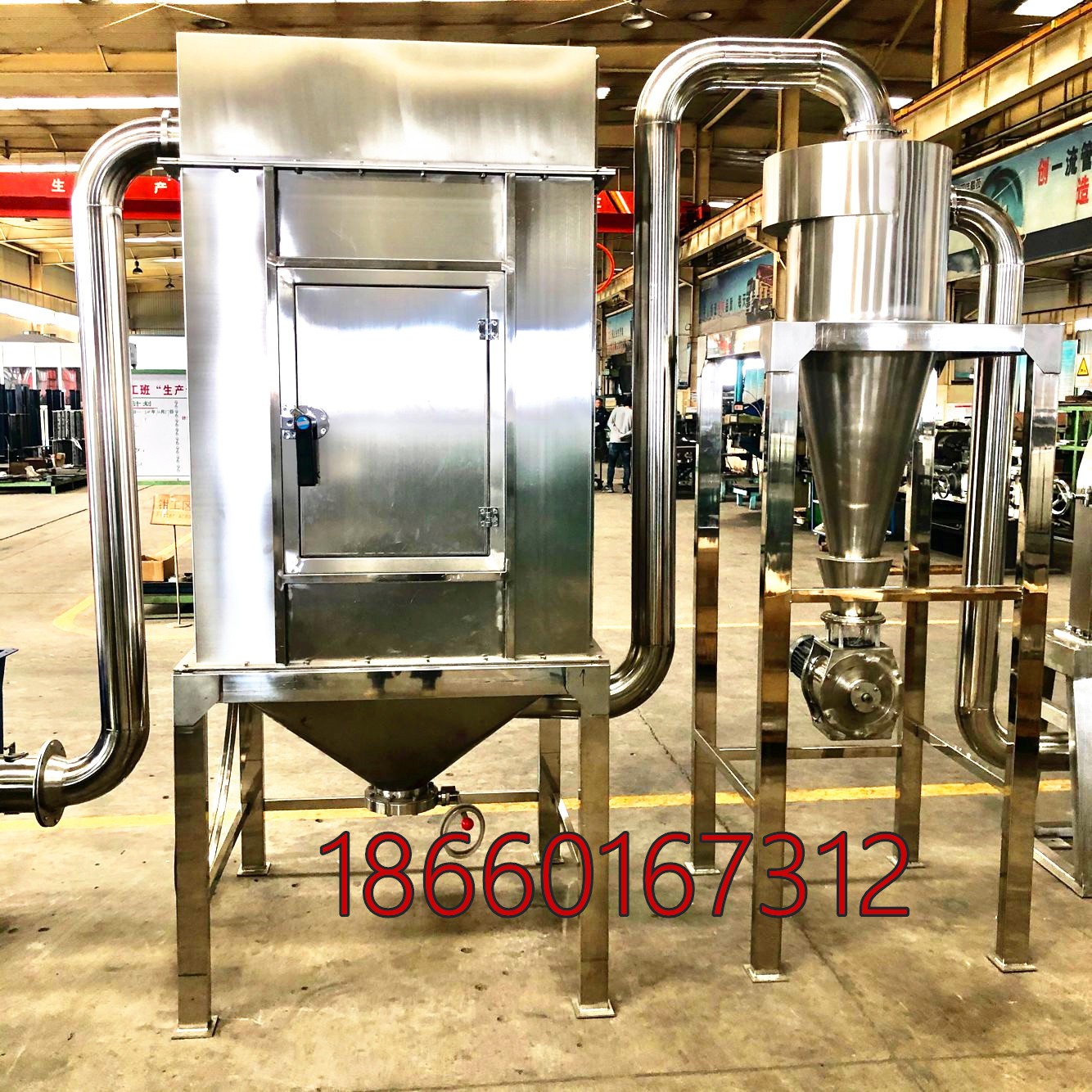 山东泡湿大米粉碎机视频，高速杂粮磨粉机，大米磨粉机厂家MT图2