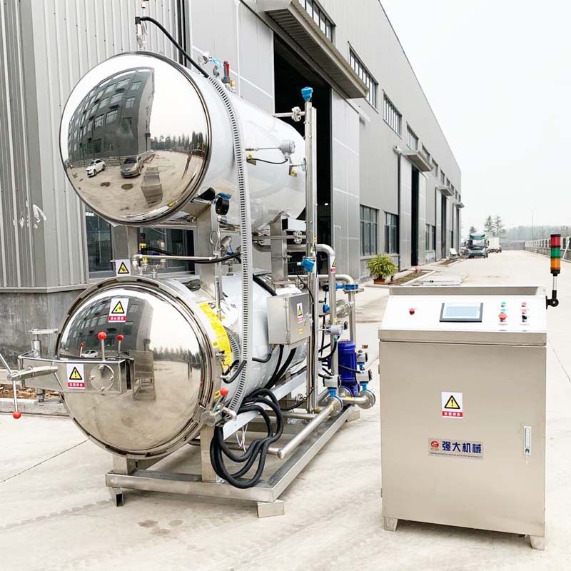 烤鸡烤鸭杀菌锅 整机304不锈钢 豆制品全自动双层灭菌锅图3