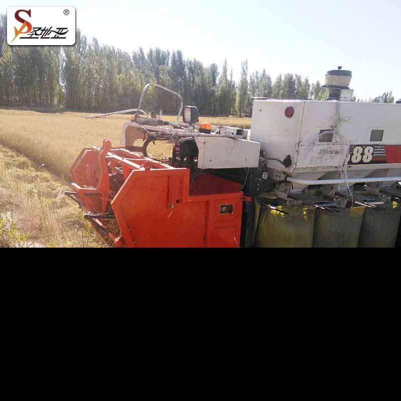 潍坊厂家现货半喂入后置成捆机 半喂入联合收割机 稻草秸秆打捆机图3